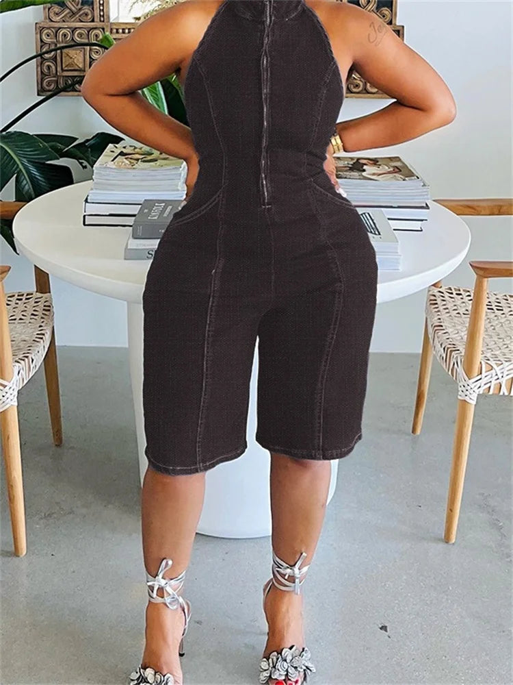 Denim Jumpsuit for Women