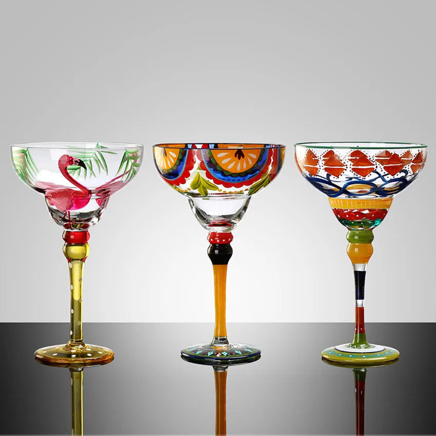 Handmade Colorful Cocktail Cup,