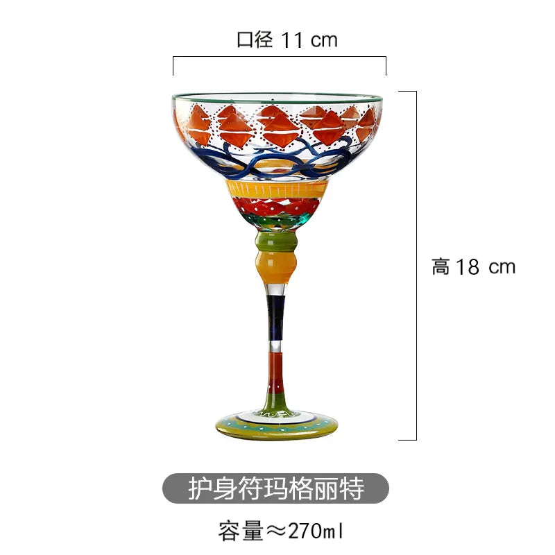 Handmade Colorful Cocktail Cup,