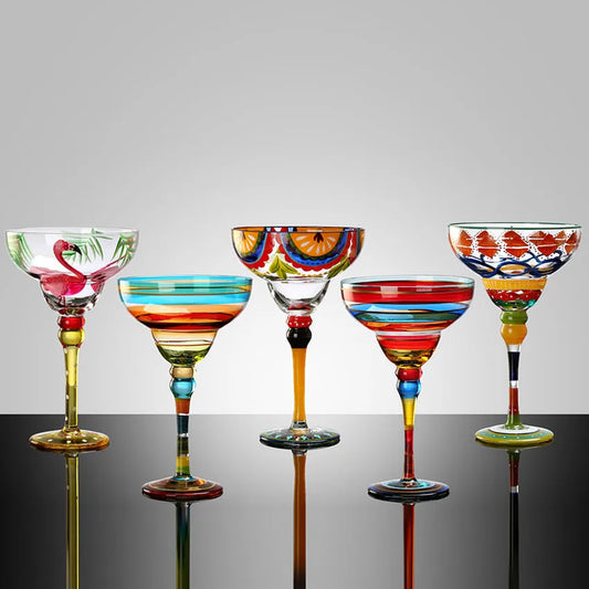 Handmade Colorful Cocktail Cup,