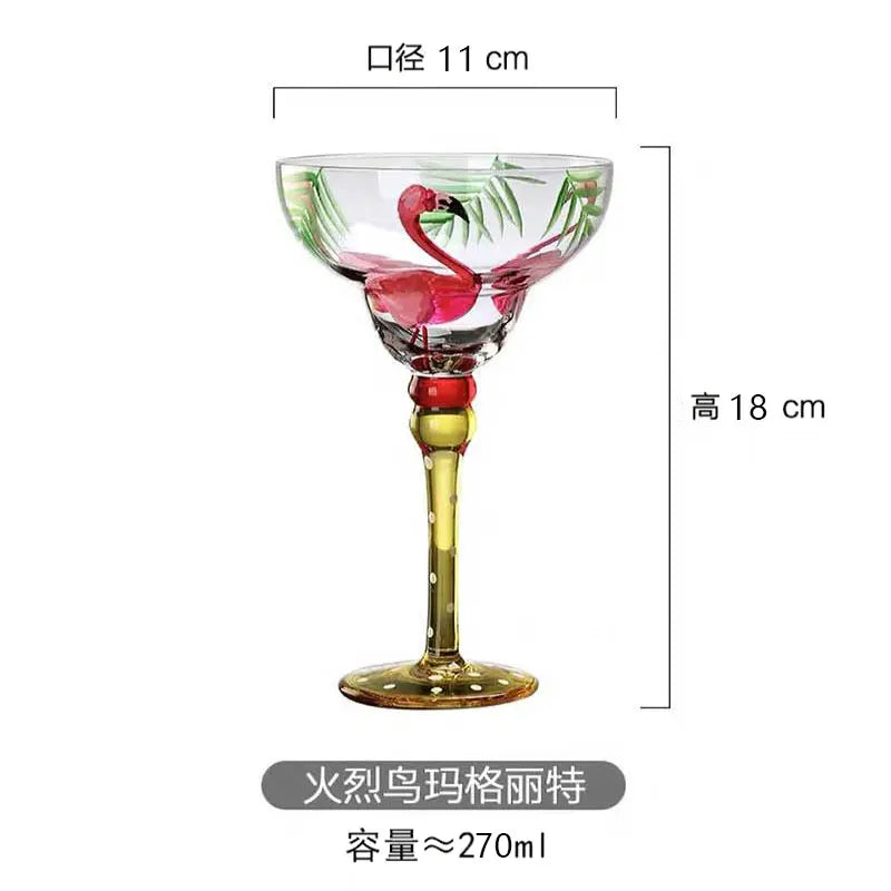 Handmade Colorful Cocktail Cup,