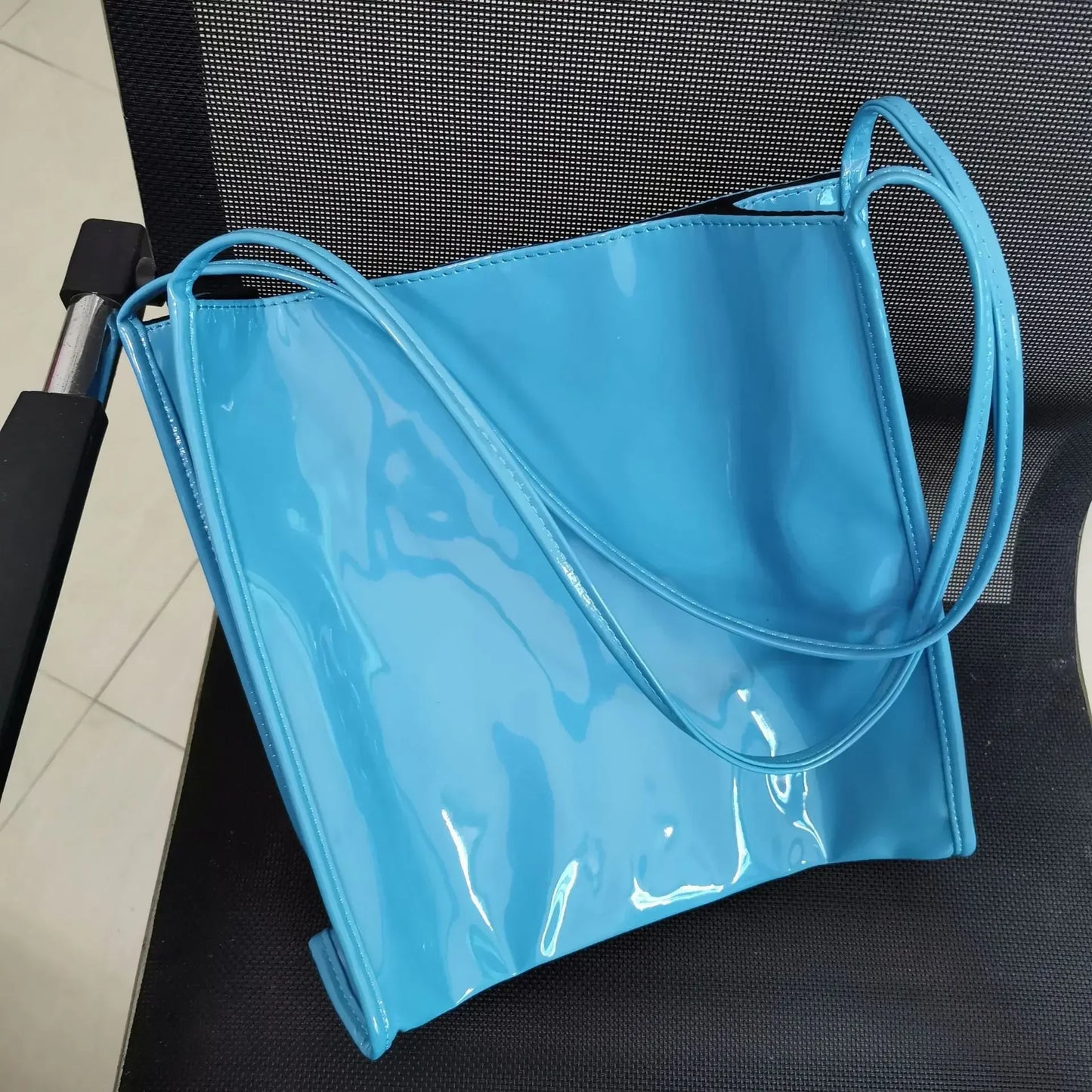 Fashion Patent Leather Women Shoulder Bag