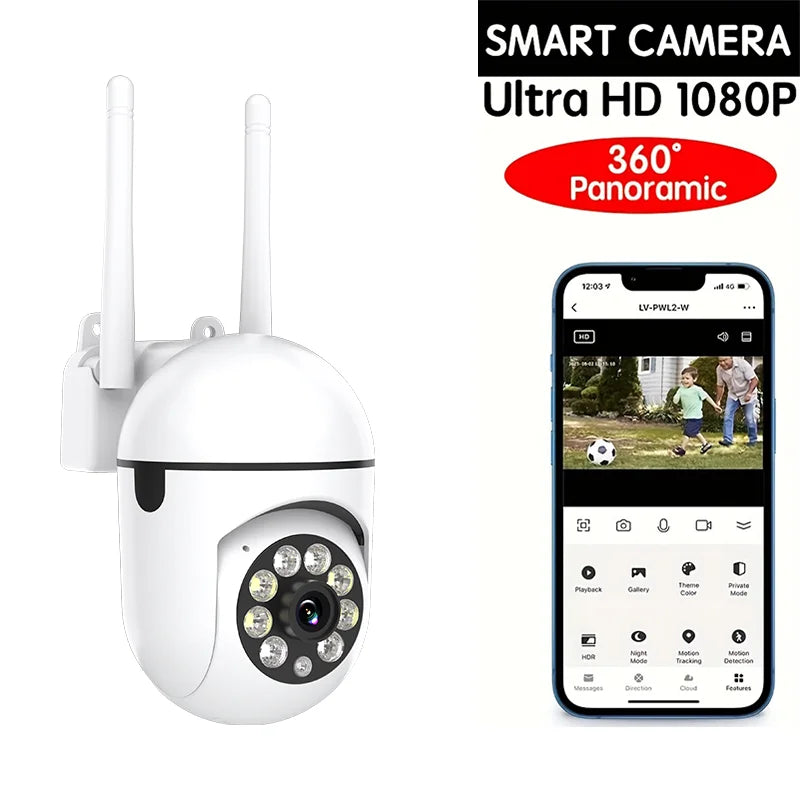 4PC Wireless Wi-Fi Security Camera