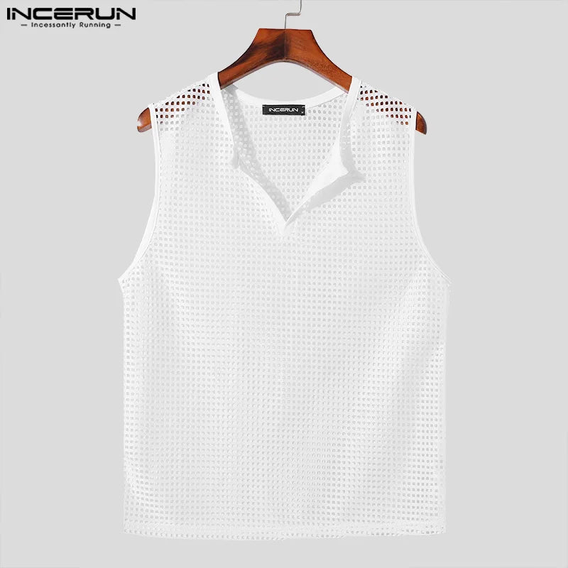 Men's Mesh Tank Tops