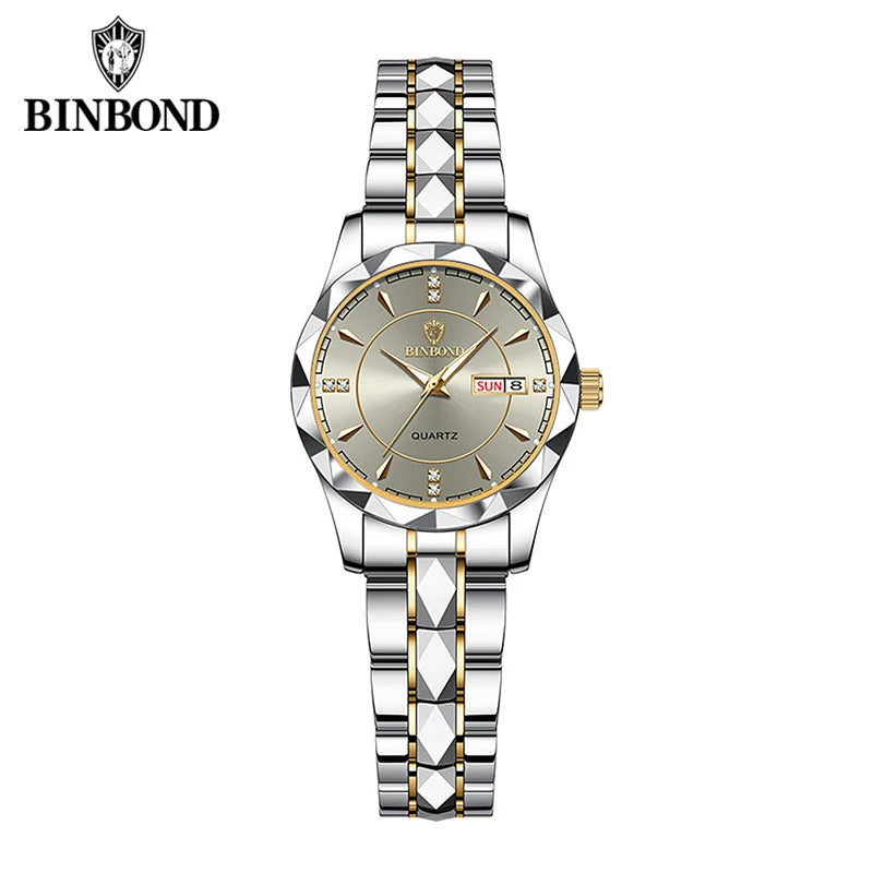 Luxury Brand Quartz Womens Watches 30M Waterproof