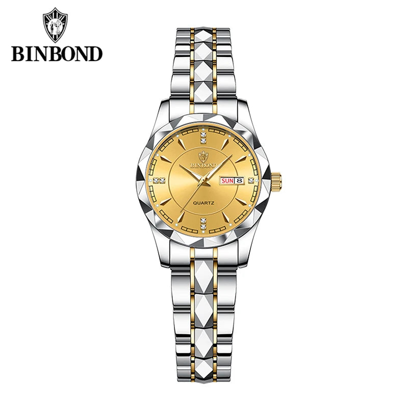 Luxury Brand Quartz Womens Watches 30M Waterproof