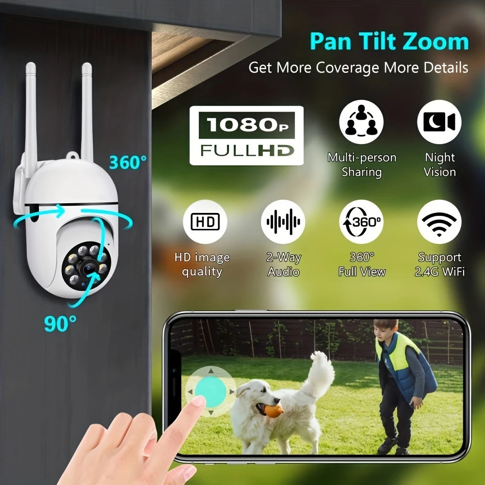 4PC Wireless Wi-Fi Security Camera