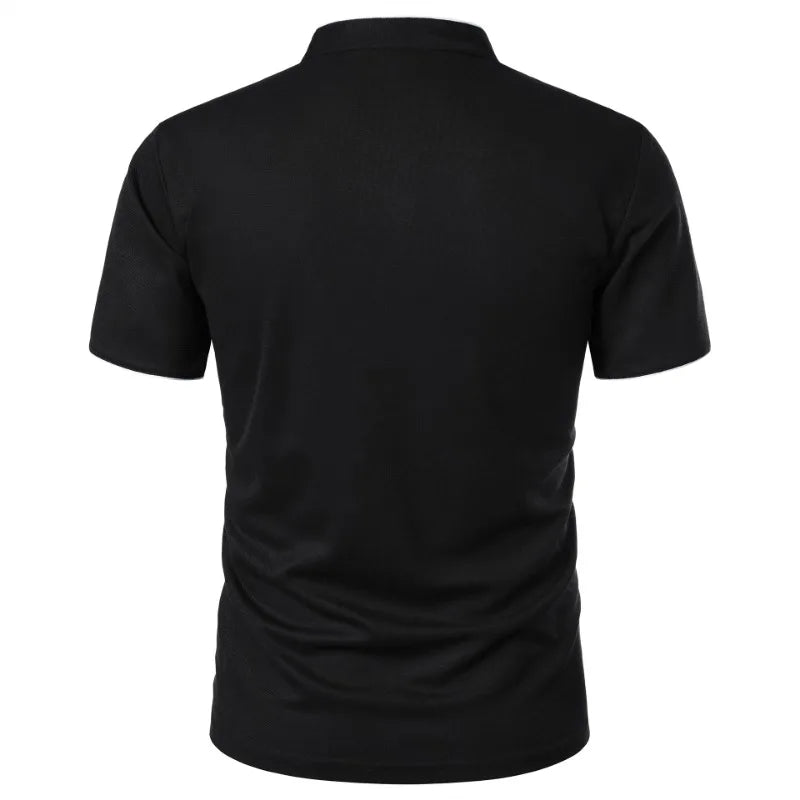 Summer Men's Short Sleeve Collar T-shirts