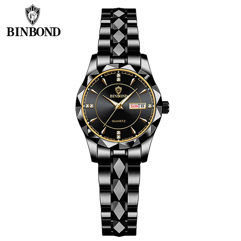 Luxury Brand Quartz Womens Watches 30M Waterproof