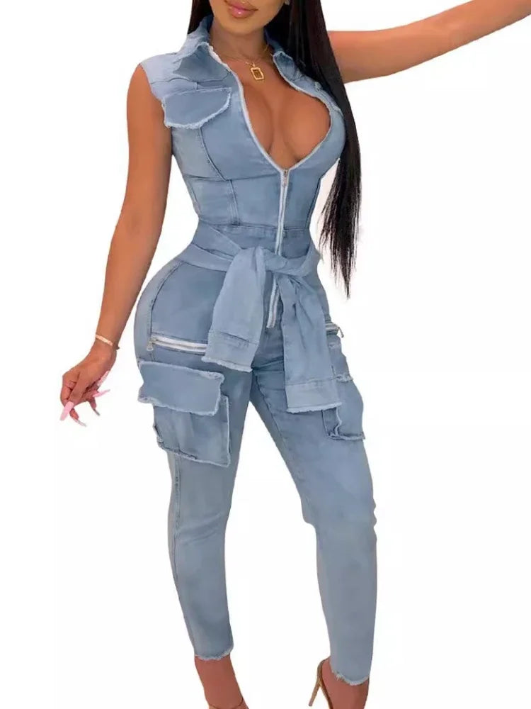 Denim Jumpsuits