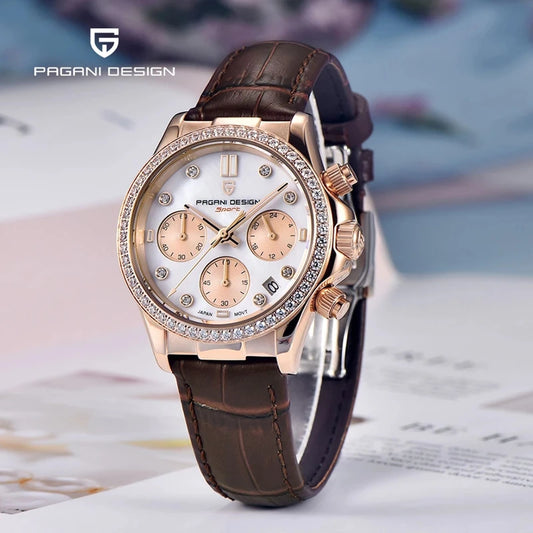 PAGANI DESIGN Women's Automatic Quartz Watch