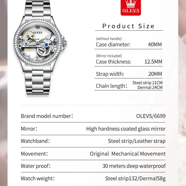 Automatic Mechanical Women's Watch