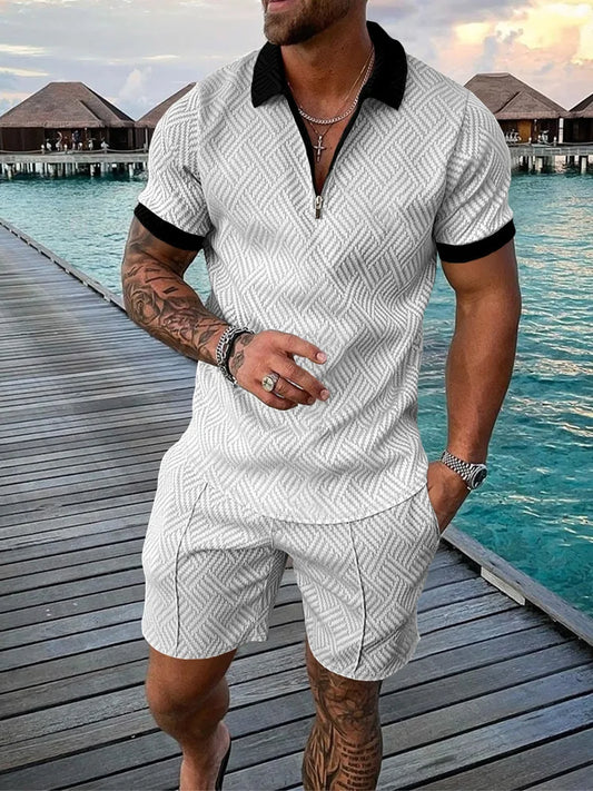 Summer Men's Sports 2-piece Set