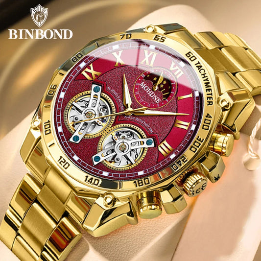 Luxury Men Quartz Waterproof Watches