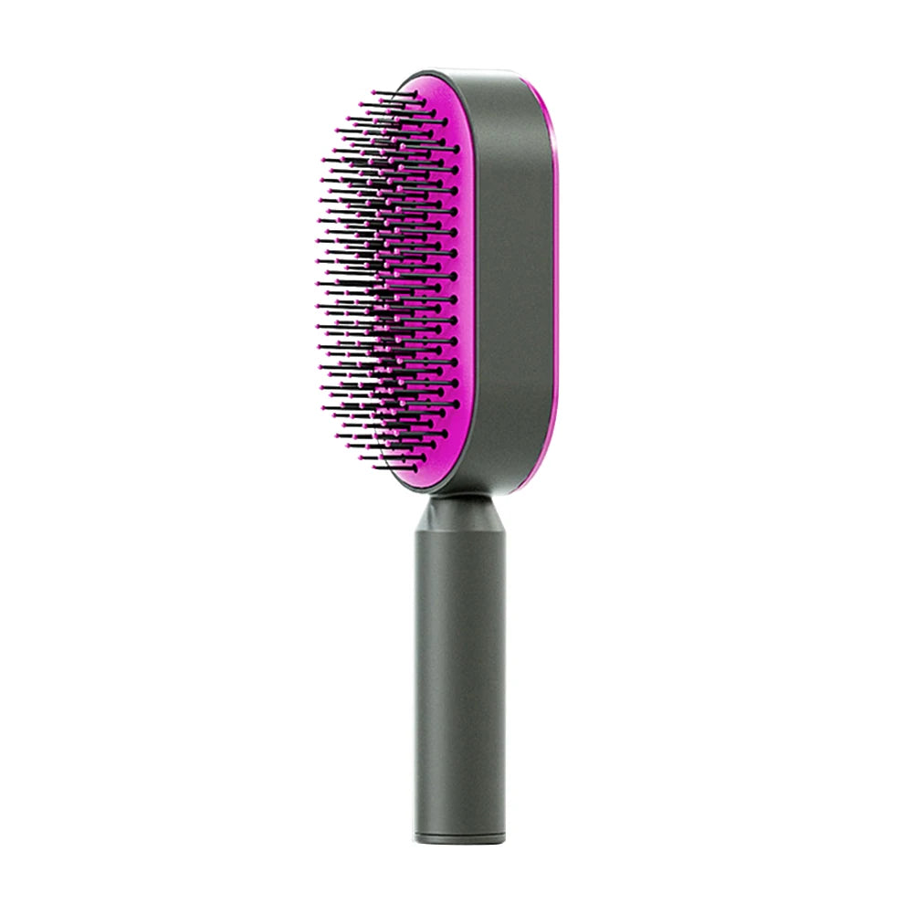 Self Cleaning Hair Brush For Women