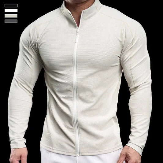 Men Gym Running Sports Fitness Tops