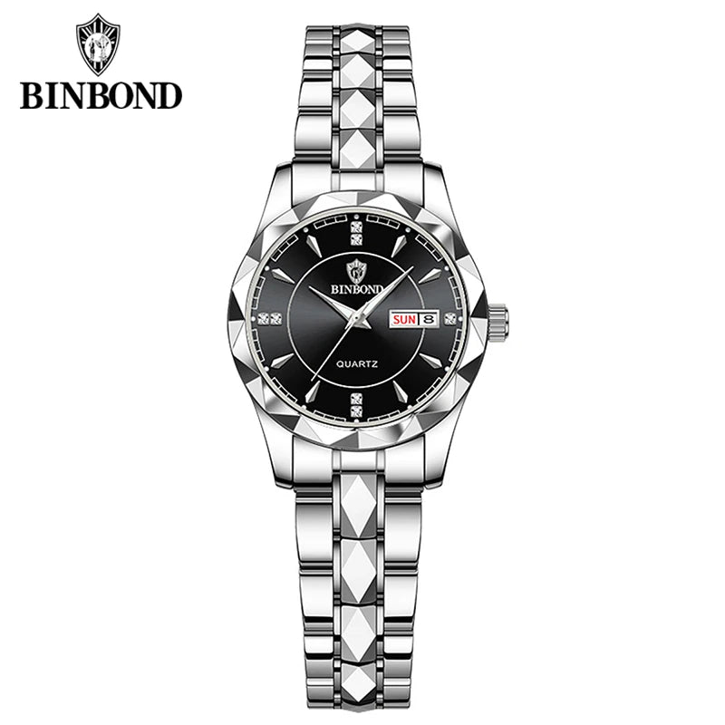 Luxury Brand Quartz Womens Watches 30M Waterproof