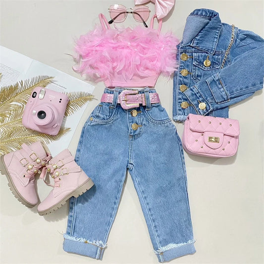 Girls Summer Clothing Outfit Sets