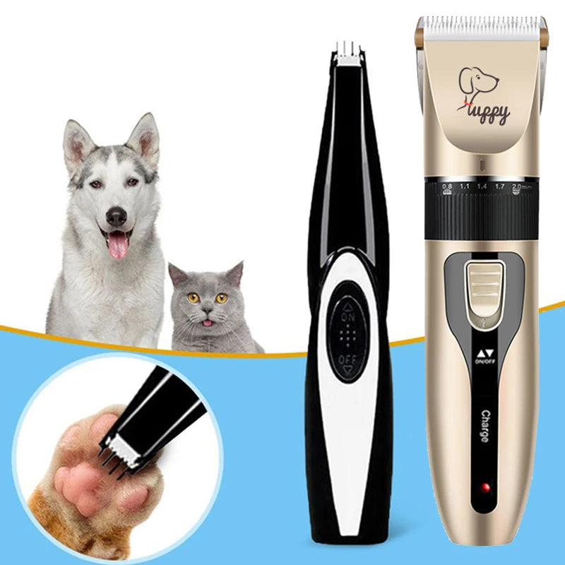 Electric Pet Clipper Grooming Kit For Dogs