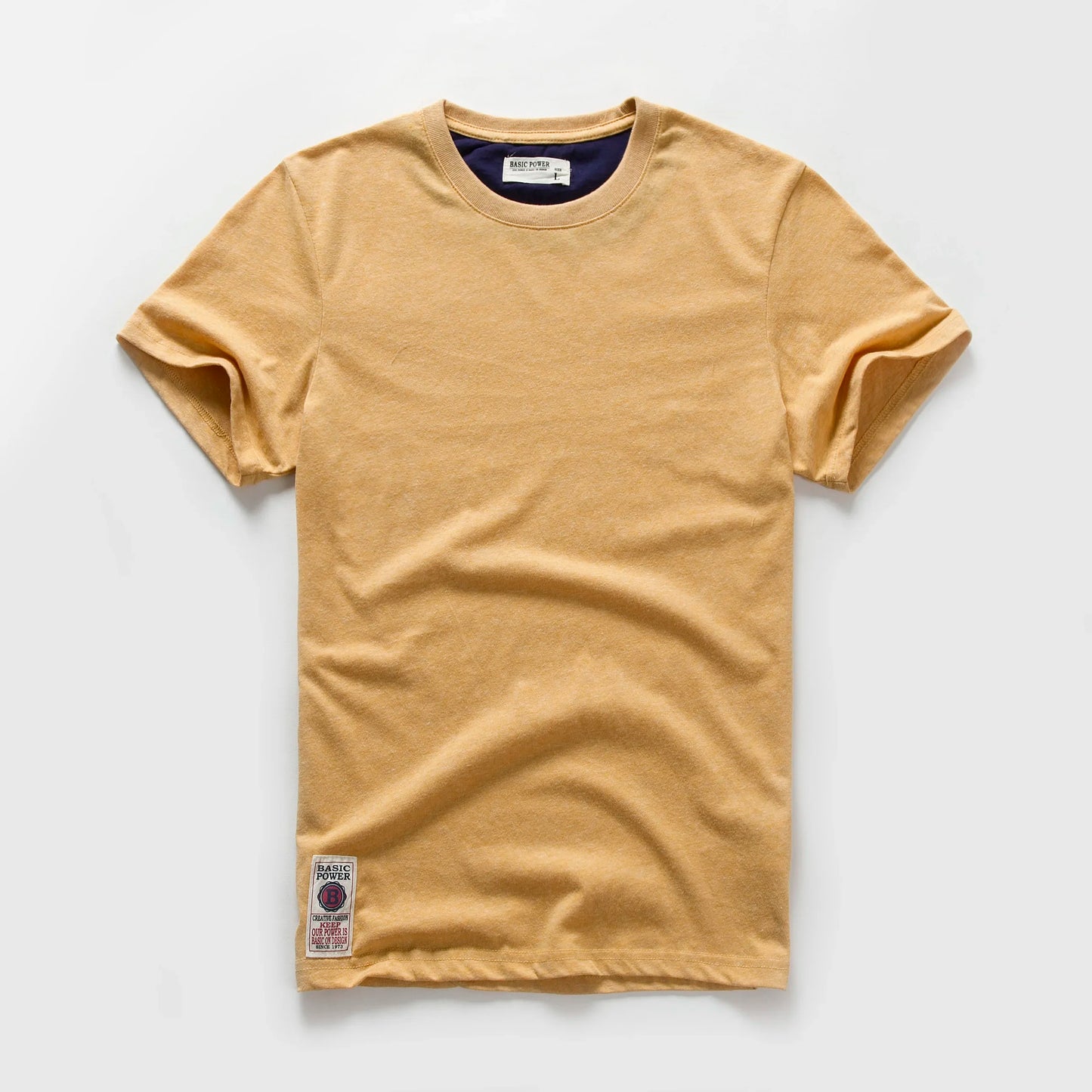 Men's Solid T-shirt Cotton t shirt