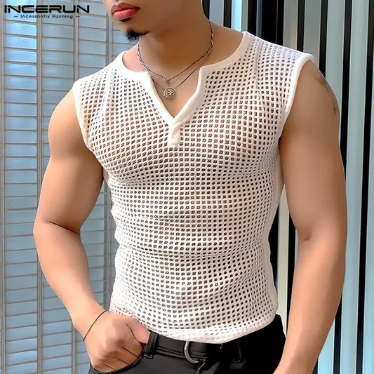 Men's Mesh Tank Tops