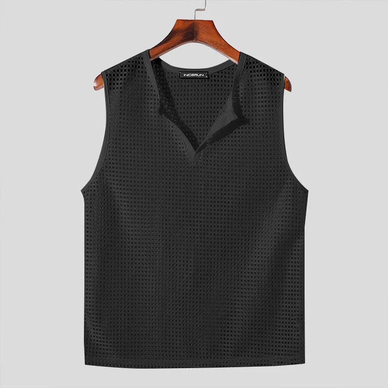 Men's Mesh Tank Tops