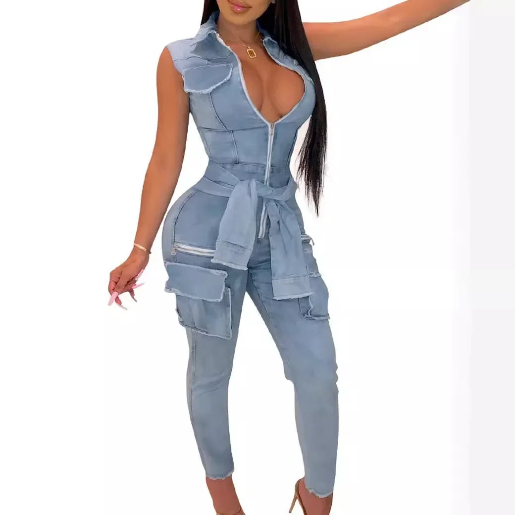 Denim Jumpsuits