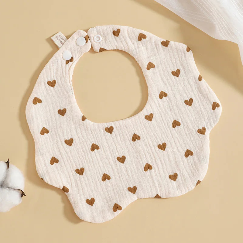 Cotton Gauze Baby Feeding Bibs