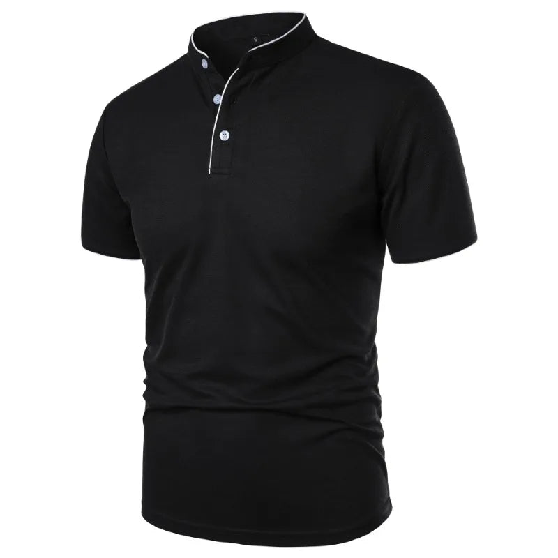 Summer Men's Short Sleeve Collar T-shirts