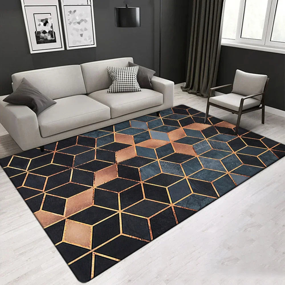 Printed decorative carpet