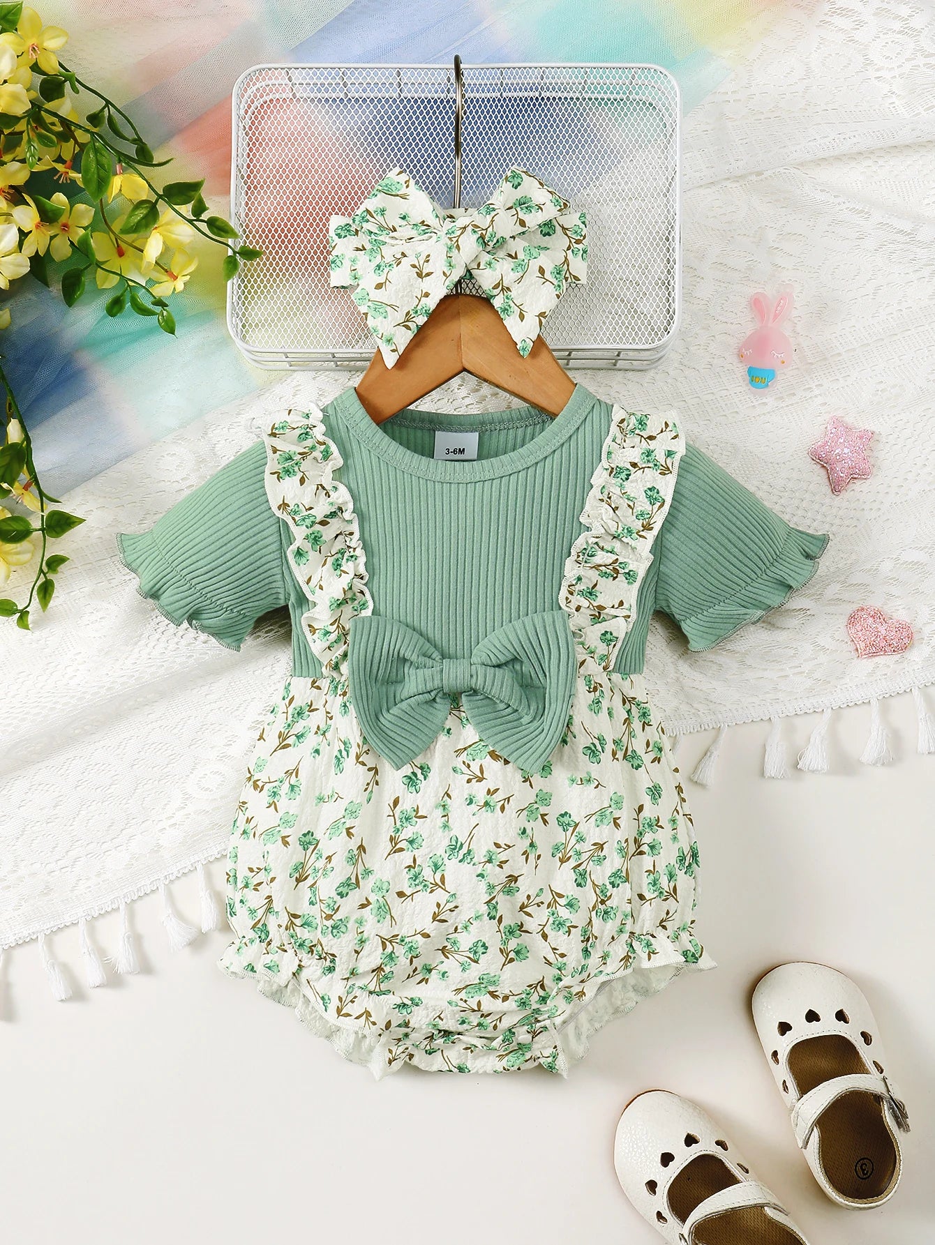 Baby Girl Summer Cute And Fresh Small Floral