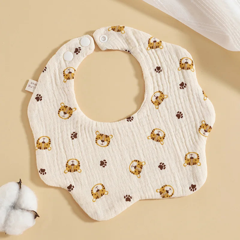 Cotton Gauze Baby Feeding Bibs