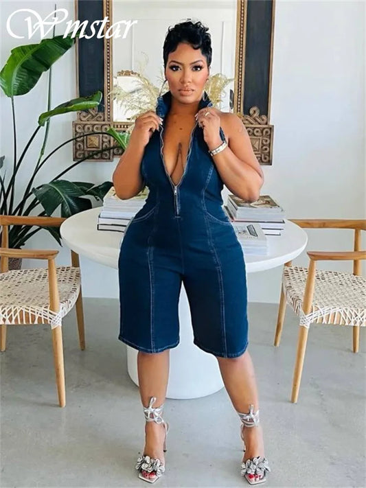 Denim Jumpsuit for Women