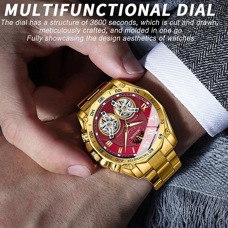 Luxury Men Quartz Waterproof Watches