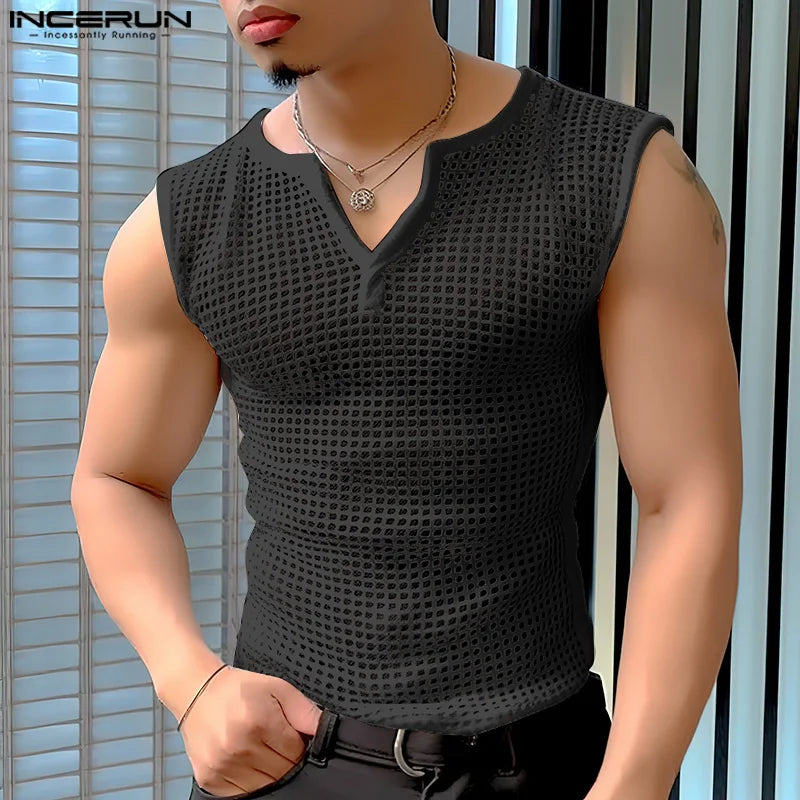 Men's Mesh Tank Tops