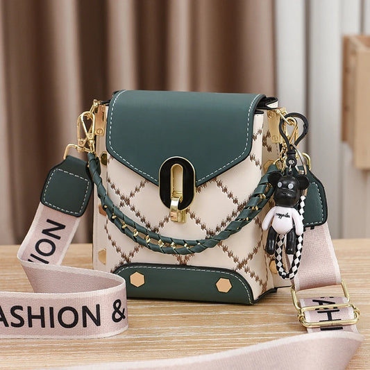 Mini Studded Decor Crossbody Bag