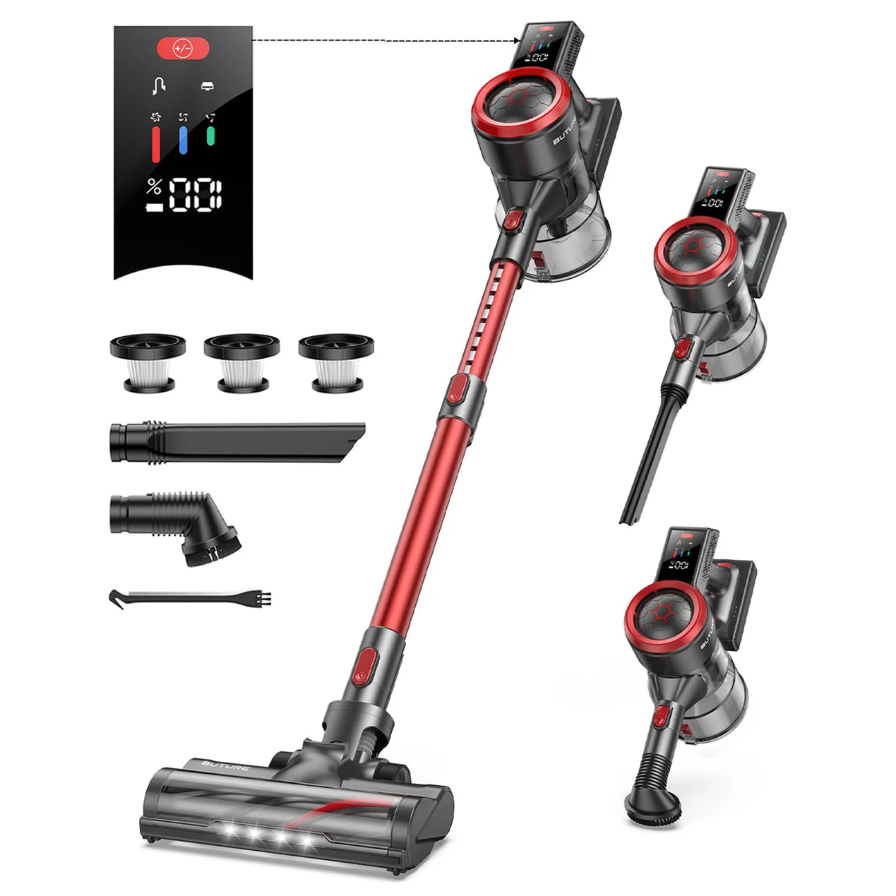 450W 38000Pa Powerful Cordless Vacuum Cleaner