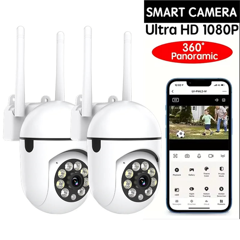 4PC Wireless Wi-Fi Security Camera