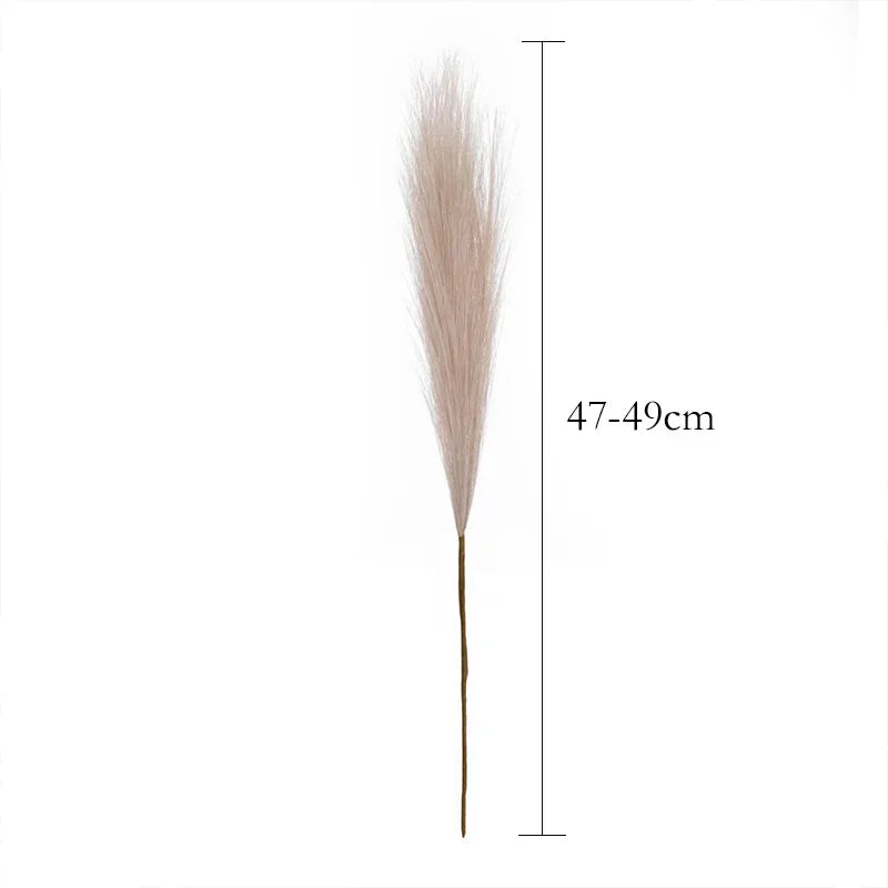 55CM 5PCS Fluffy Pampas Grass Boho Decor Flower