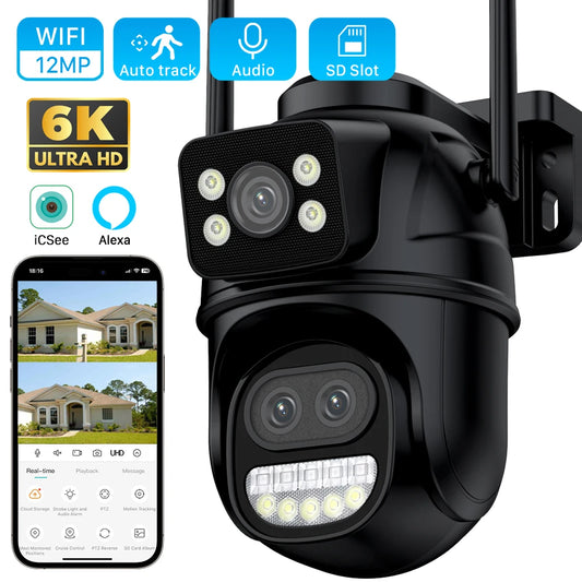 6K 12MP Outdoor Wi-fi Camera