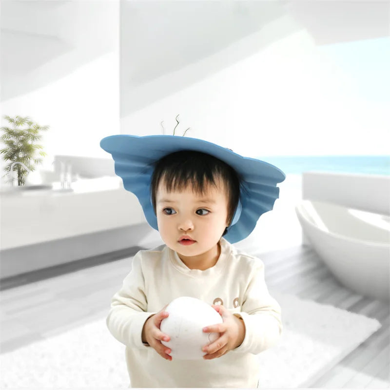 Baby Shower Soft Cap Adjustable - Ear Protection