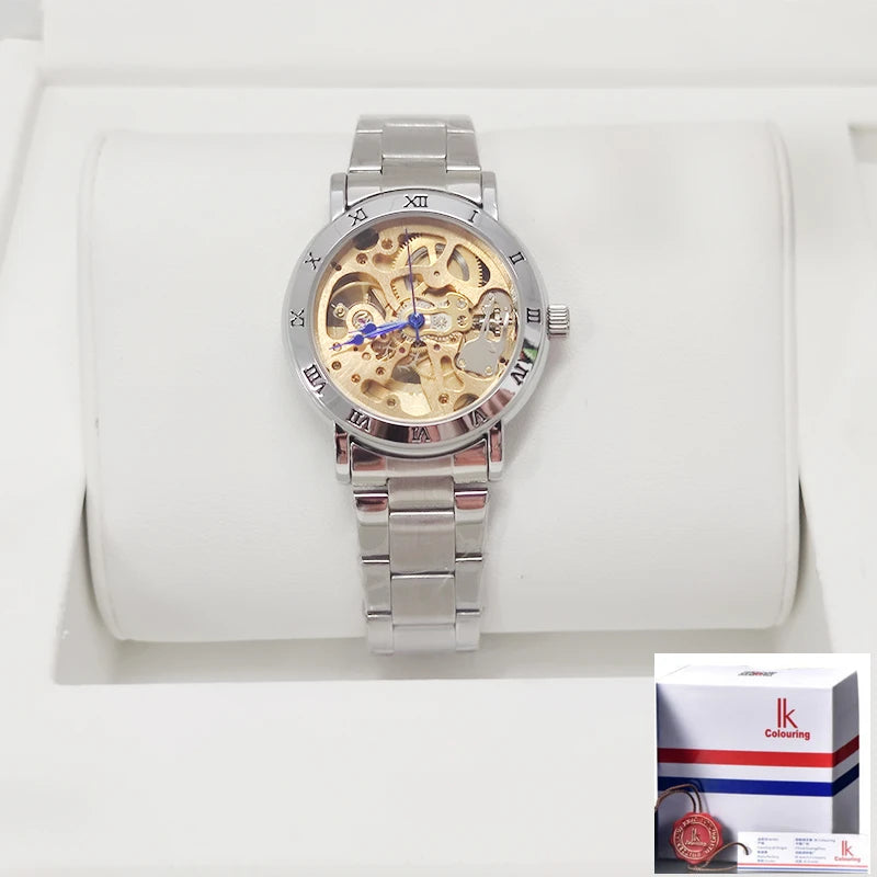 Skeleton Women's Mechanical Watch
