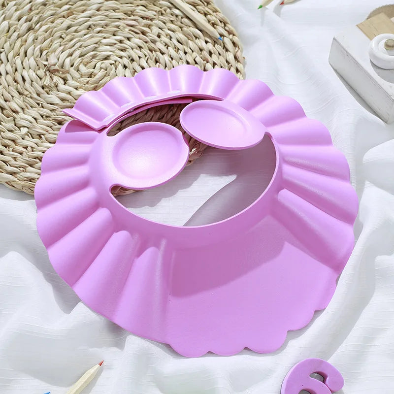 Baby Shower Soft Cap Adjustable - Ear Protection