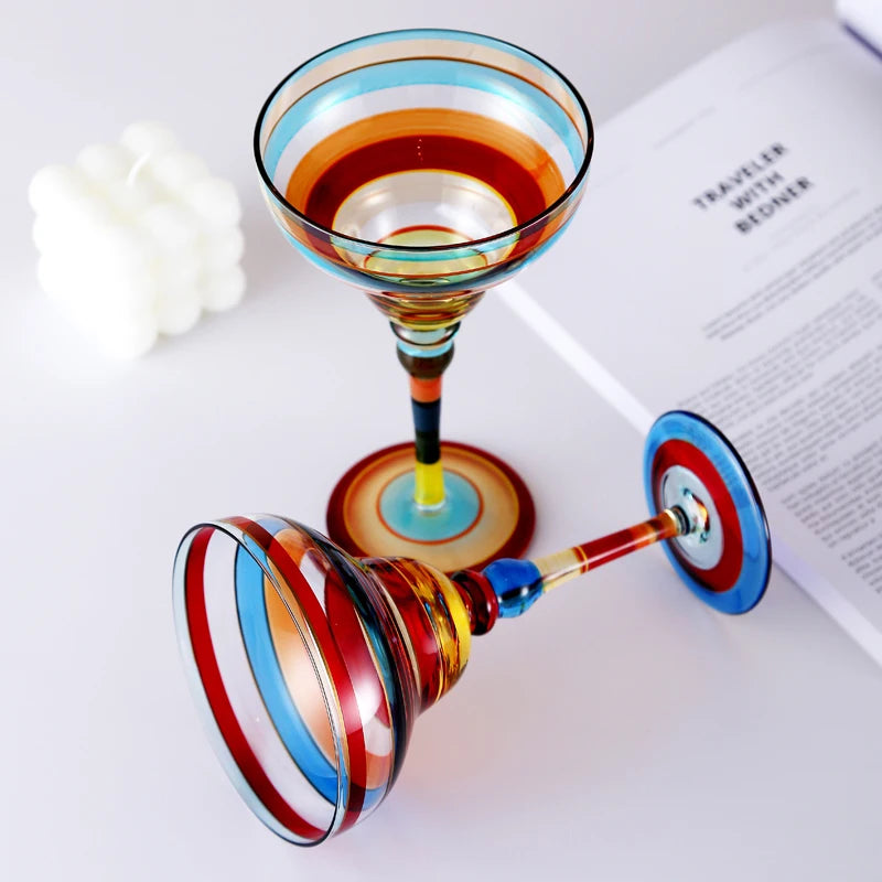 Handmade Colorful Cocktail Cup,