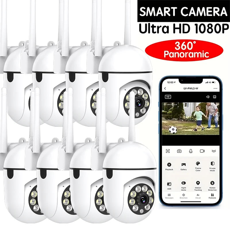 4PC Wireless Wi-Fi Security Camera