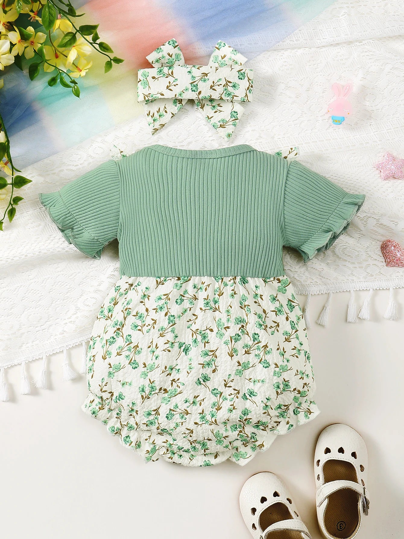 Baby Girl Summer Cute And Fresh Small Floral