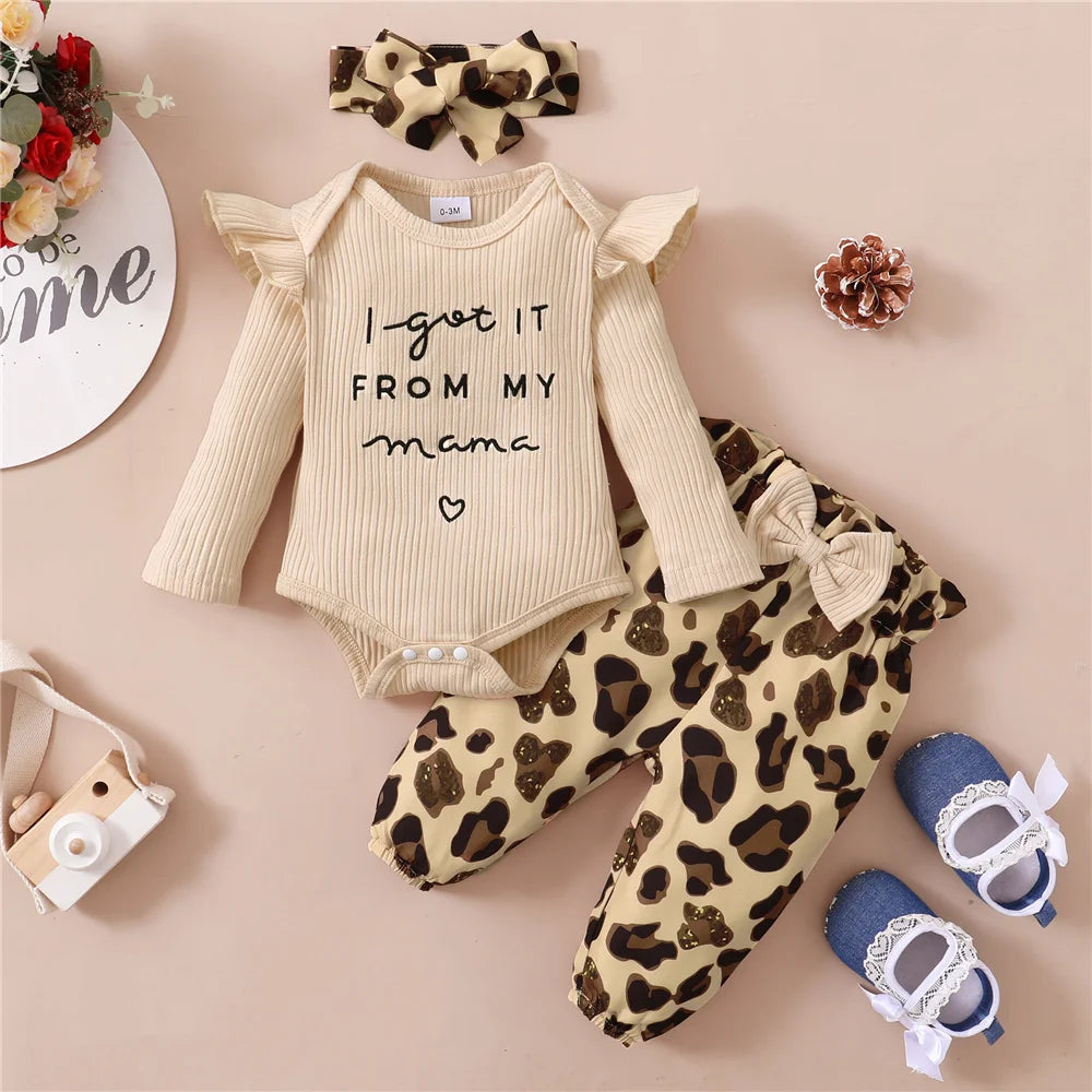 0-18 Months Newborn Baby Girl Clothes Set